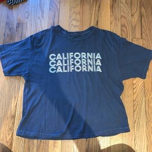 Brandy Melville dark blue T-shirt